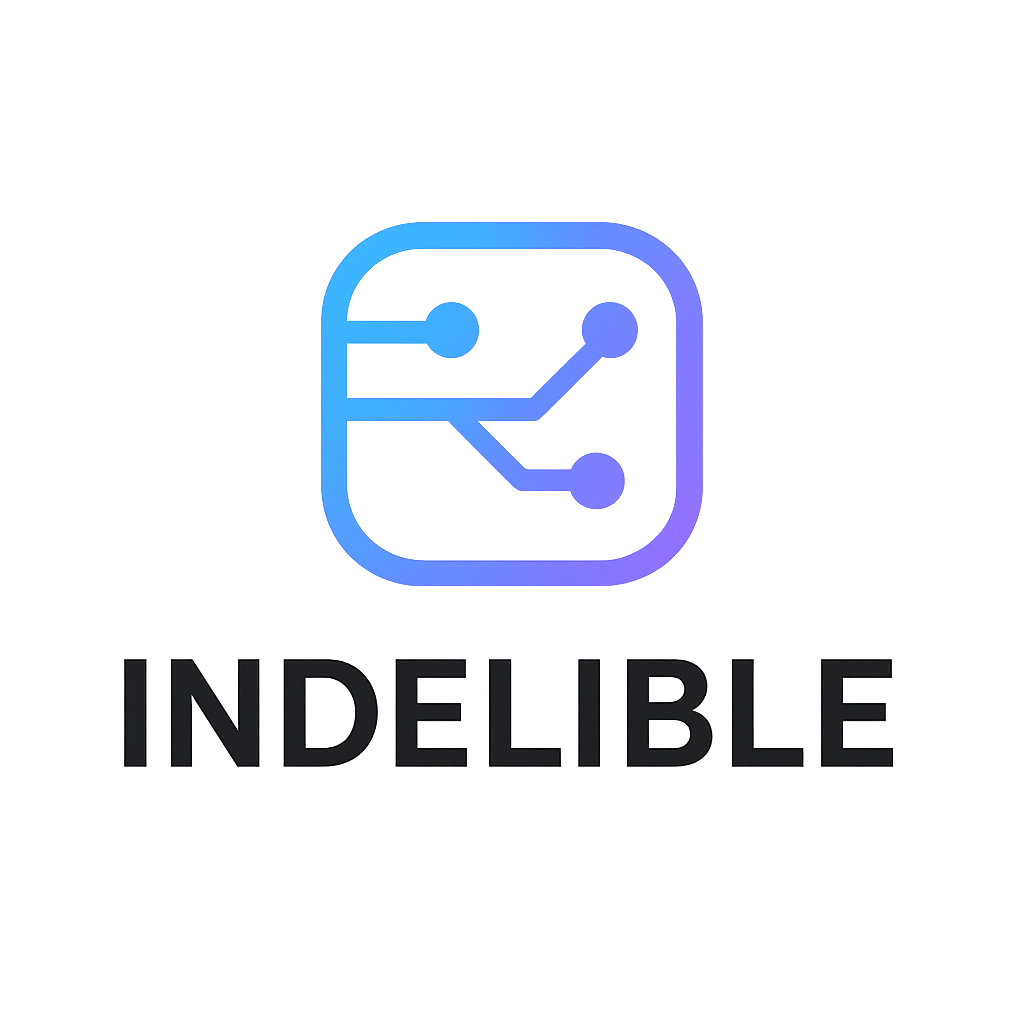 Indelible logo